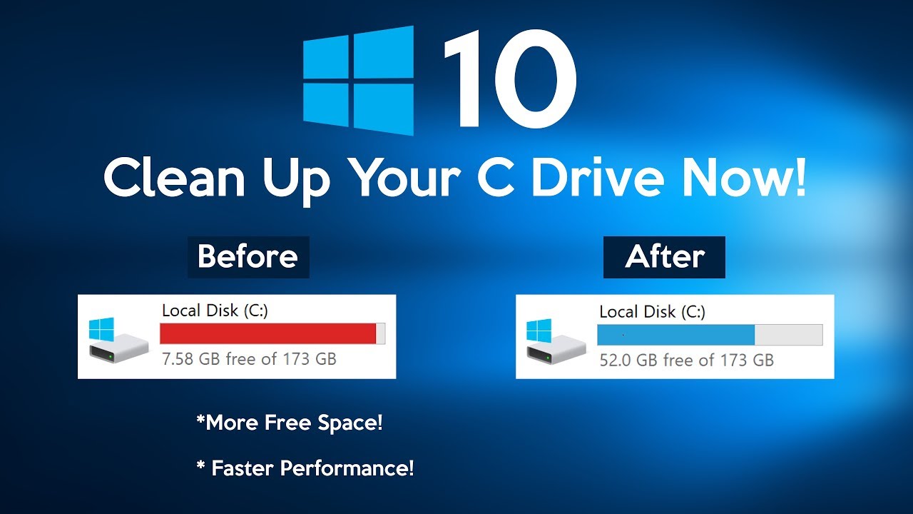 how to cleanup harddrive