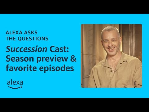 The cast of Succession discuss season 4 & favorite episodes | Alexa Asks the Questions