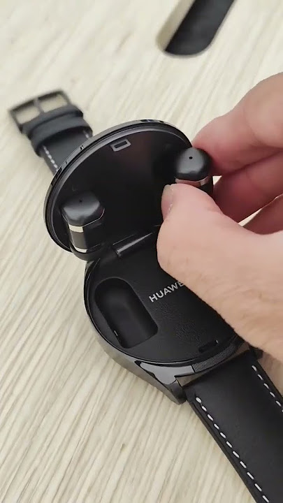 Smartwatch   Earbuds = Huawei Watch Buds 😂 #shorts