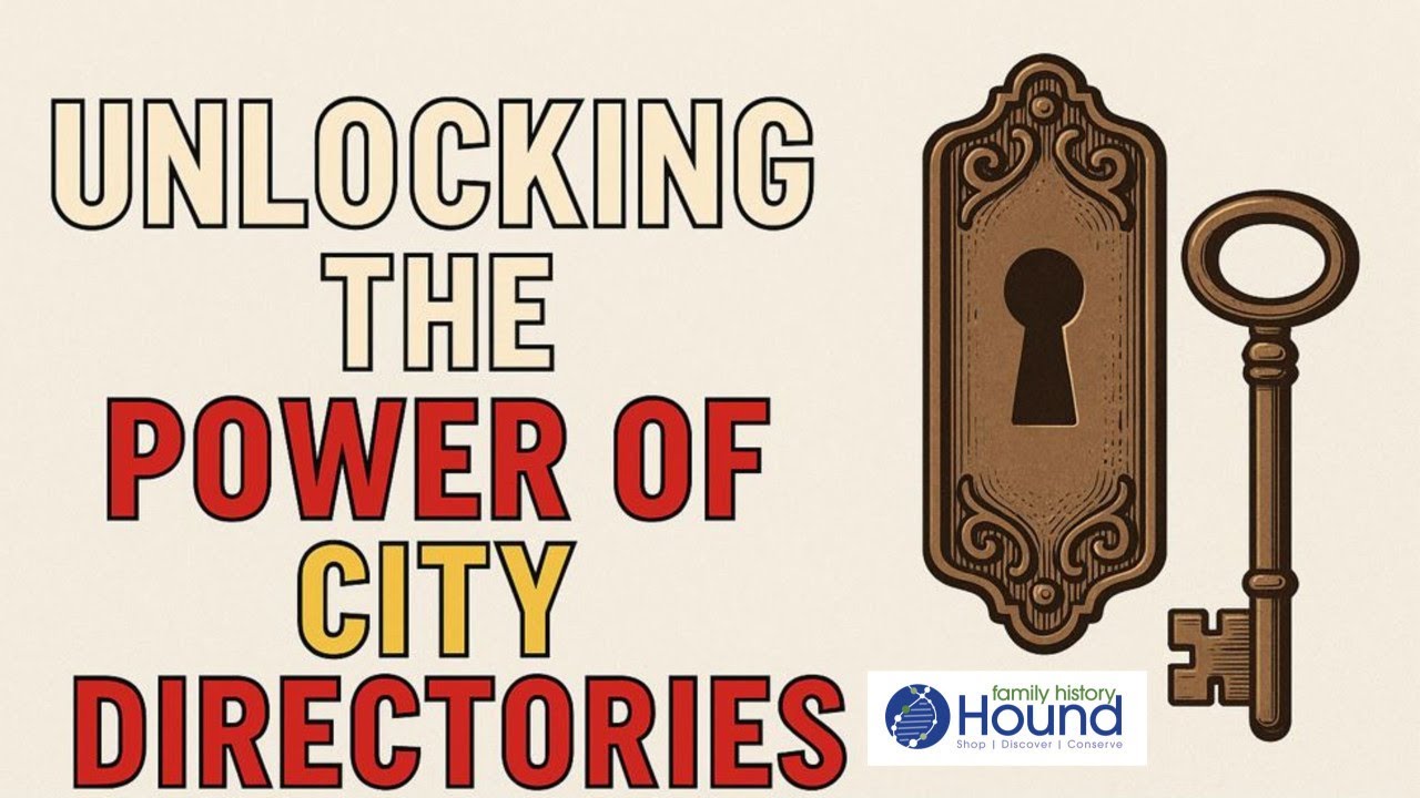Unlocking the Power of City Directories | Genealogy Research Tips