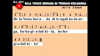 Download Lagu KJ 451 - BILA YESUS BERADA DI TENGAH KELUARGA MP3
