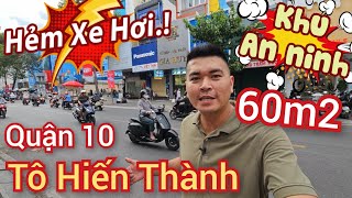 Bán nhà TO 5 tầng Tô Hiến Thành, Quận 10, Hẻm xe Hơi, Ngay Siêu Thị Bic C.