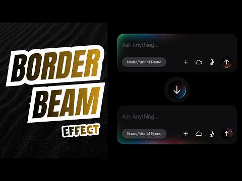 Border Beam Effect Using SwiftUI | Animated Border | Glowing Border