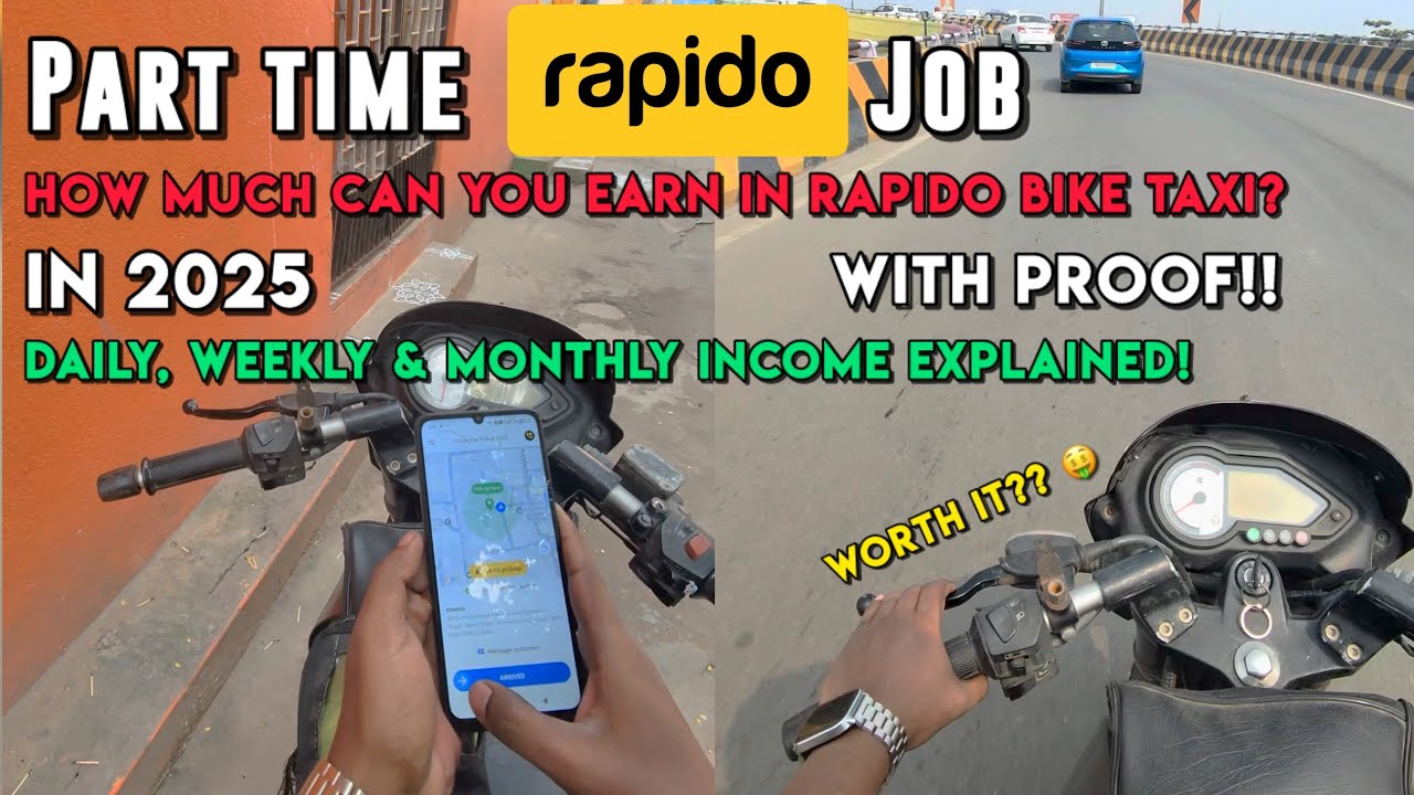 Rapido Bike Taxi Part Time: Full Earnings + Hidden Costs!
