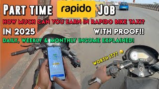 Rapido Bike Taxi Part Time: Full Earnings + Hidden Costs!