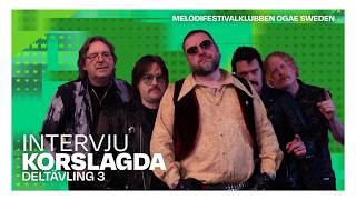 Intervju | Korslagda - King of Rock 'n' Roll | Melodifestivalen 2026
