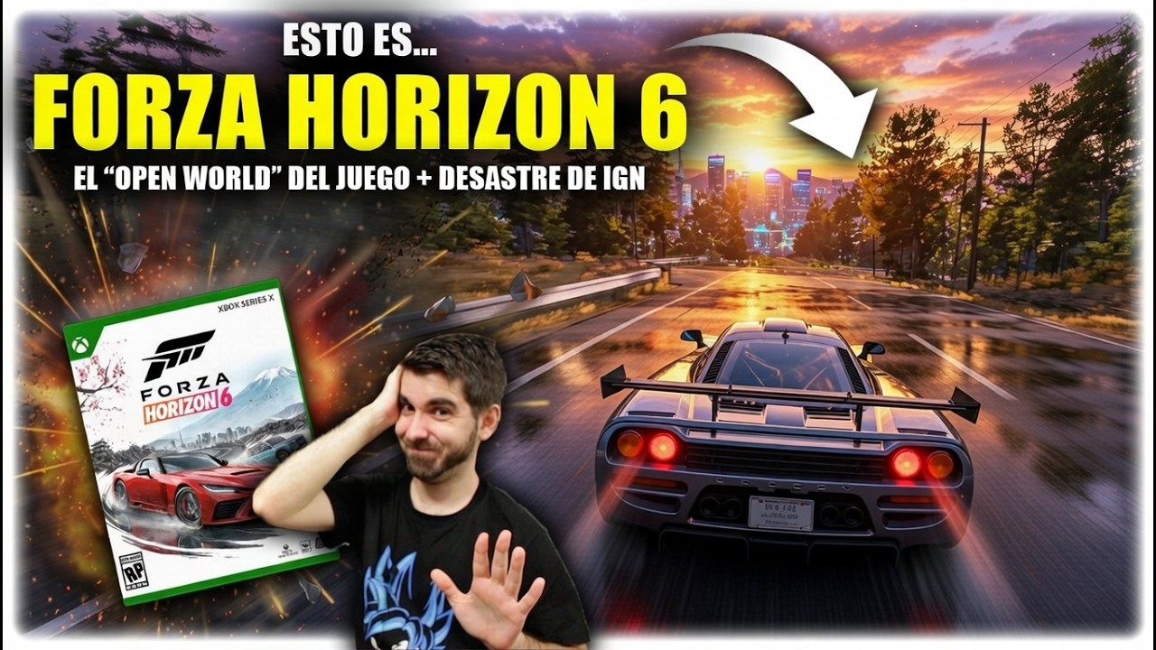 🎮 ASÍ ES Forza Horizon 6 | HORRIBLE gameplay de IGN del increíble exclusivo de Xbox | PS5 PC Semons