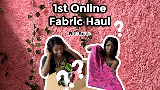 Exotic Dancewear Fabric Haul - Fifth Exotic
