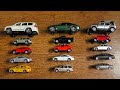 Different Sizes of Toy Cars
