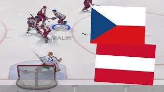 NHL 09 | Česko vs. Rakousko | MISTROVSTVÍ SVĚTA 2024