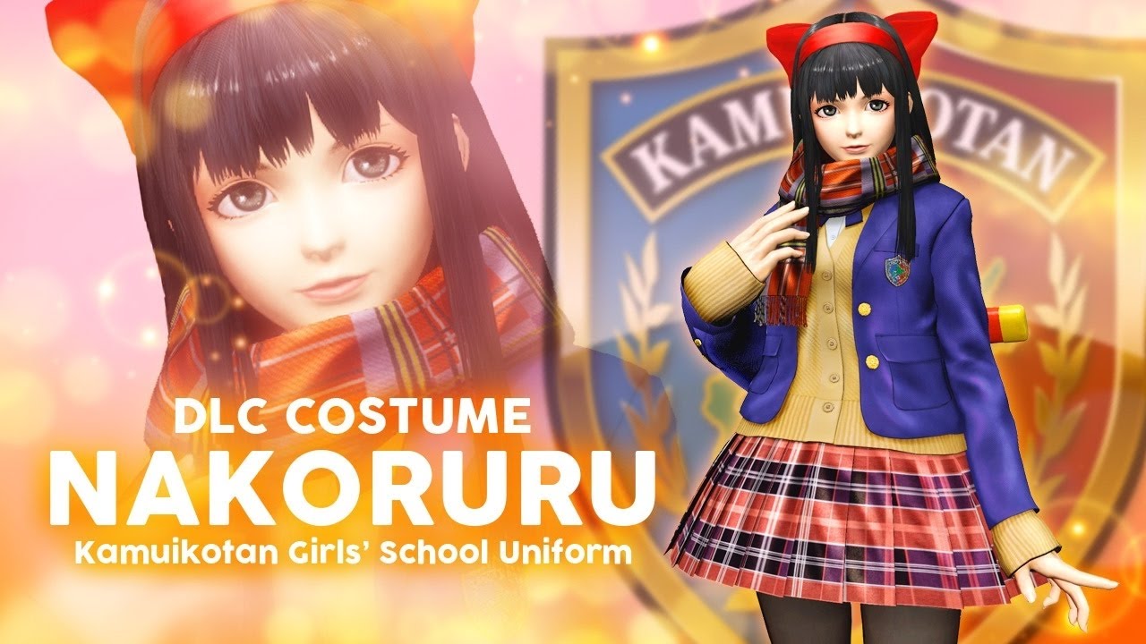KOF XIV - DLC COSTUME "NAKORURU: Kamui Kotan Girls' School Unifor...