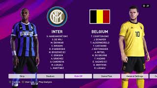 INTER - BELGIUM | HIGHLIGHTS | PES 2020 | PS4 | DIVISIONS | ONLINE