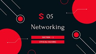 Ethical Hacking: 05 Networks