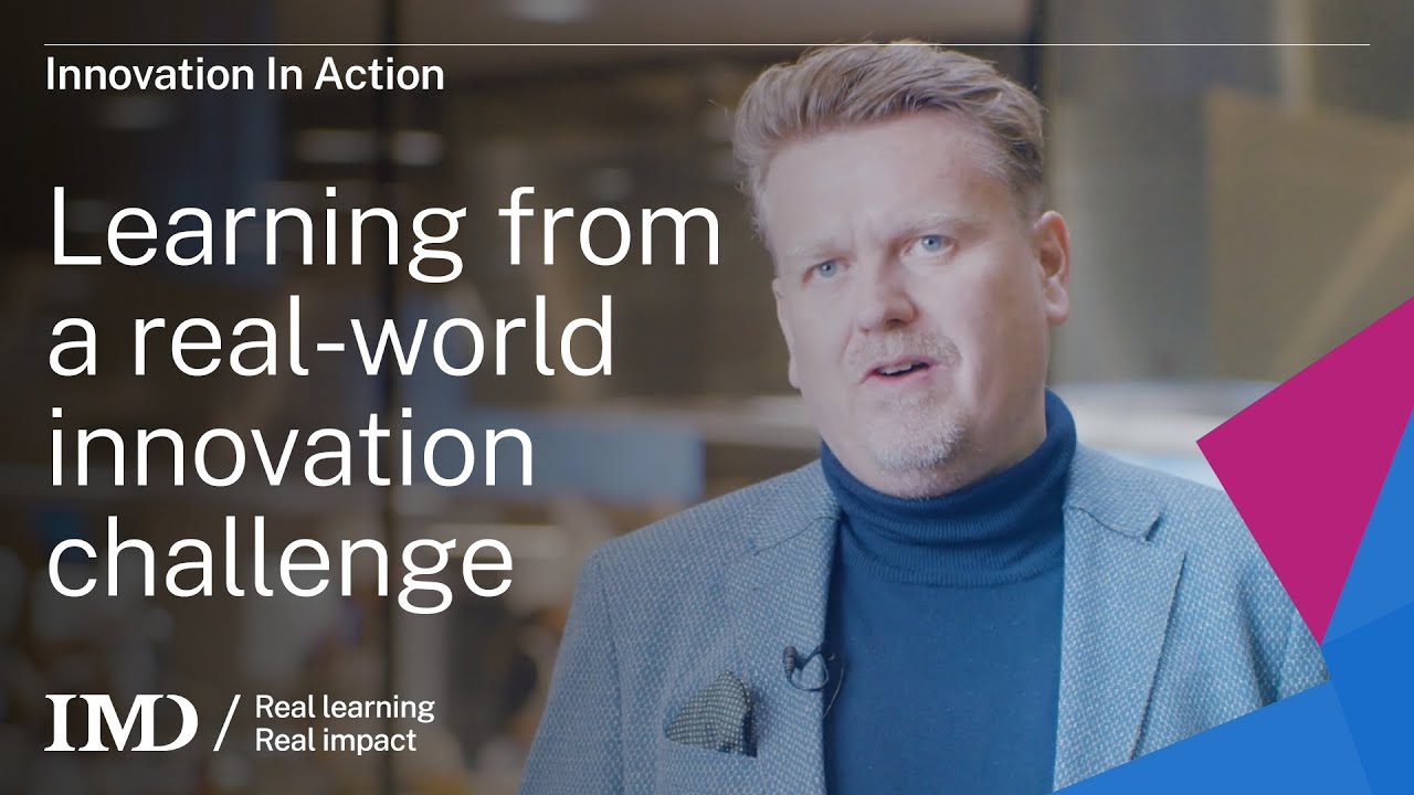 IMD's Innovation in Action Program: Learning from a real-world innovation challenge
