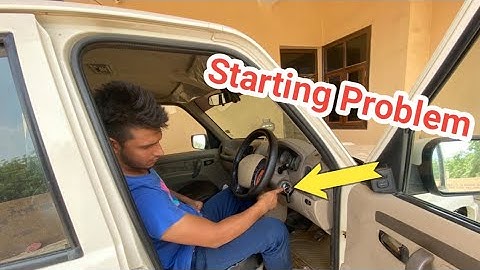 Scorpio Engine Start After 10 Days | Starting problem🤦🏻‍♂️ | Mahindra Scorpio Starting Sound