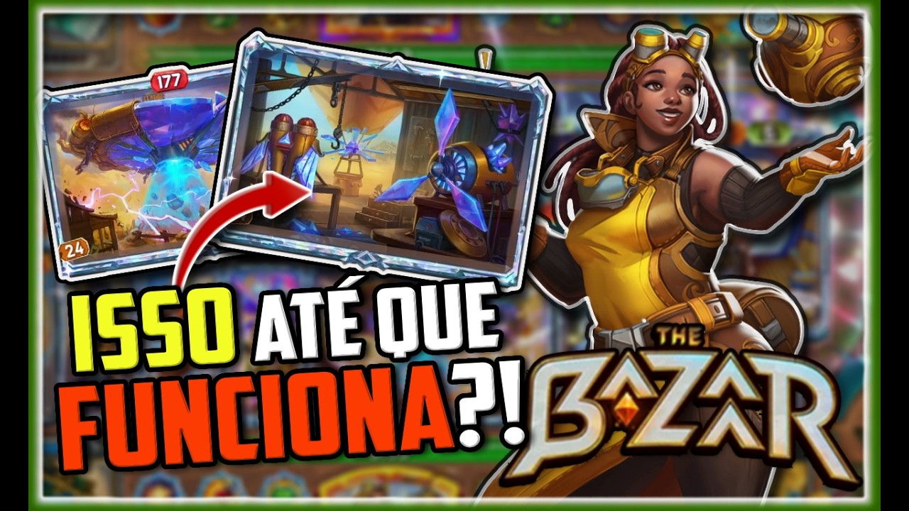 Eu FIZ a GARAGEM EXPERIMENTAL FUNCIONAR e FICOU BOM?! - Stelle - The Bazaar (PT-BR)