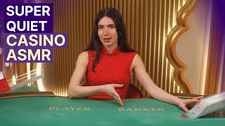 Unintentional ASMR Casino ♣️ WOW! SUPER Quiet & Soft Spoken Baccarat screenshot 1