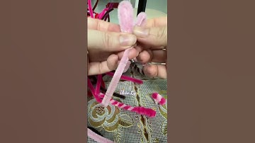 Hướng dẫn cách làm chuồn chuồn từ kẽm nhung #hoahandmade #handmade #kemnhung #beautiful #diy