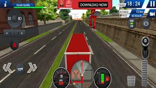 Euro Truck Driving Simulator 2018#1- Cargo Truck Driving - Android Gameplay