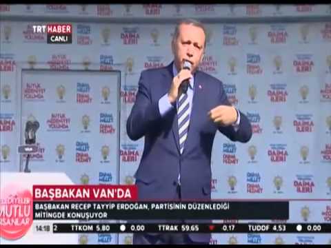 Başbakan Erdoğan 27 Mart 2014 / Van Mitingi