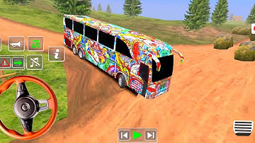 Coach Bus Simulator India Off-road Driving Bus Game | New Update 2025 Full Gameplay Video Part #274 
