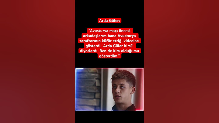 Arda Güler: “Avusturya maçı öncesi arkadaşlarım bana Avusturya taraftarının #keşfet #haber #gündem