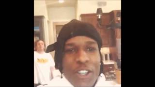 ASAP Rocky Turnt To Chief Keefs 'Faneto' Tune #GLOSVP