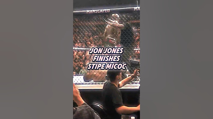 Jon Jones FINISHES Stipe Miocic #ufc