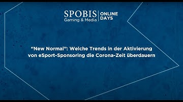 Dennis Trautwein, Managing Director Germany Octagon, bei den SPOBIS Gaming & Media Online Days