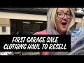 Garage Sale Haul ! + This item sold paid the trip !!! Reseller life