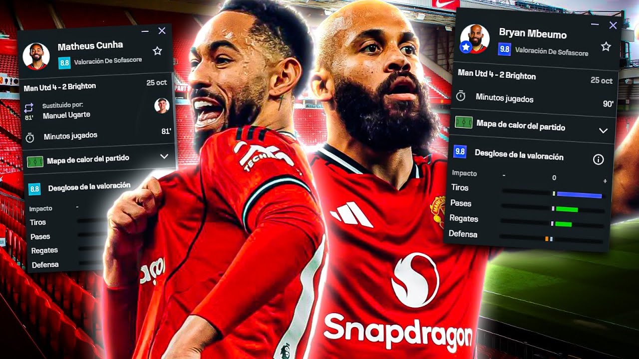 QUE BUENOS SON CUNHA Y MBEUMO 😮‍💨