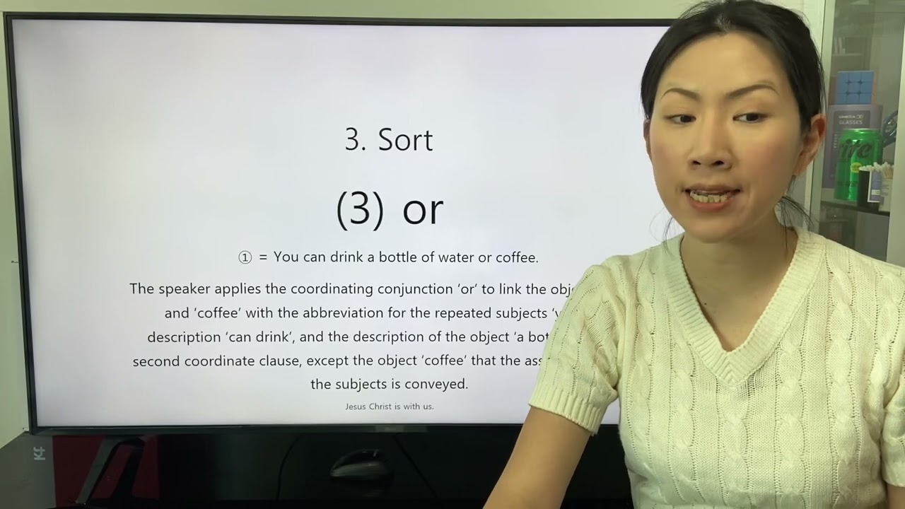 7-8. The coordinating conjunction ‘Or’ : Correlative conjunction ‘either’ and Imperative clause