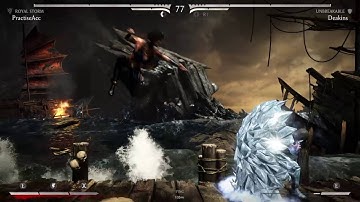 MKXL Sub-Zero Unbreakable New Patch VS Kitana