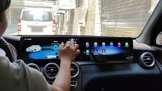 Dual 12.3 Inch Android Car Stereo System For Mercedes Benz C W205 Car Radio New