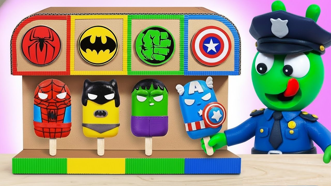 Pea Pea and the Superhero Ice Cream Machine - What Is Heroes Of Pea Pea? | Pea Pea Band Kids Songs