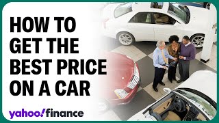 How to get the best deal when buying a car