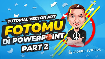 Part 2 : Tutorial Vector Wajah di PowerPoint – Cara Mudah Edit Foto Jadi Vector Art! #powerpoint