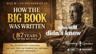 Bill W. — How the Big Book Was Written | April 10, 1939