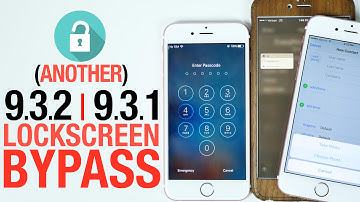 Another iOS 9.3.2/9.3.1 Lockscreen Bypass!