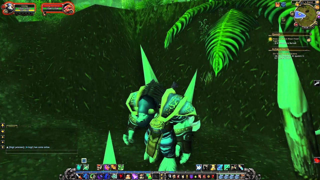 How to Make Meat Fresh Again Quest Playthrough - Un'Goro Crater