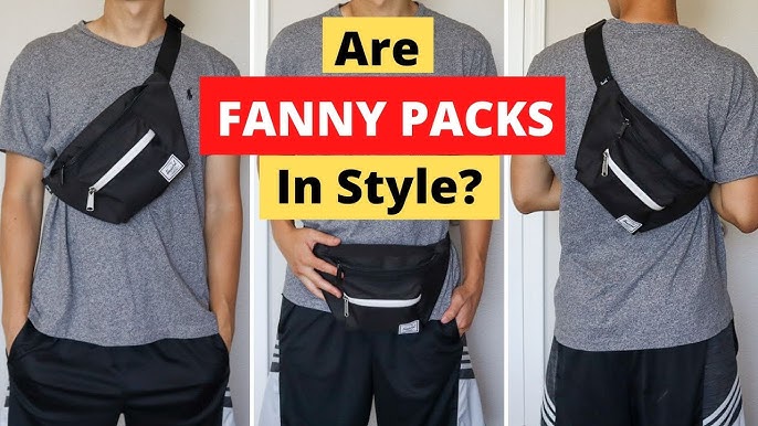 Black Mens Leather Fanny Packs Mens Waist Bag Black Hip Pack Belt Bag –  iwalletsmen