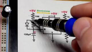 Astable multivibrator 555 timer circuit intro for learning electronics shorts 15