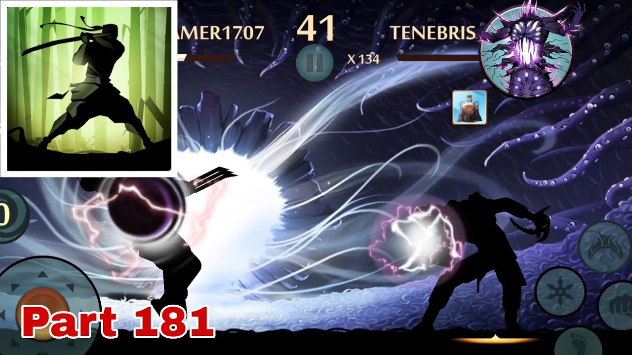 Shadow Fight 2 gameplay walkthrough - part 181 | Tenebris - Underworld | Mobile Game (Android/IOS)
