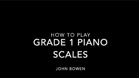Piano Scales Grade 1 Lesson 14 - One-octave Chromatic Scales on D, Hands separate & Contrary Motion
