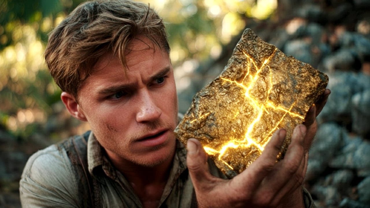 راجل بيلاقي حجر سحري اول ما بيمسكه ، بيديله قوي خارقة