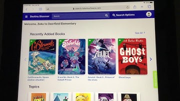 Read ebooks from the school library on your school ipad