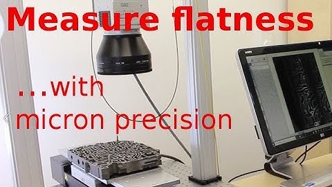 Automated flatness measurement for industry (SURFACEINSPECT) | NOVACAM