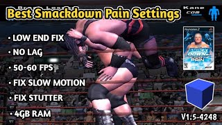 Best AetherSX2 Settings for SmackDown Here Comes The Pain | No Lag + 60FPS Android