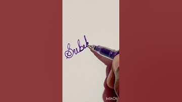 comment your name #handwriting #cursivewriting #writing #beautifulhandwriting #how #howto #shorts