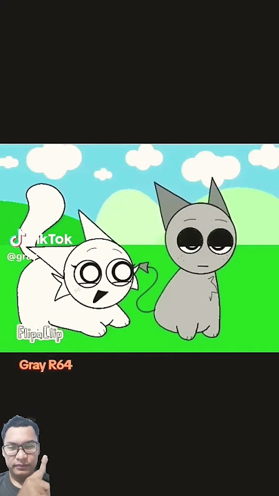 Sprunky With Cat Friends #sprunky #sprunki #sprunkiincredibox #shorts